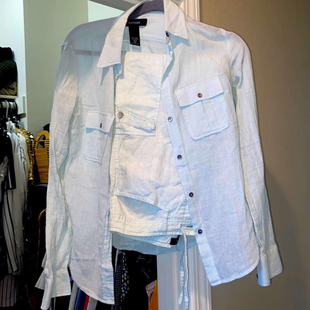 Matching Linen Pant Set - image 1